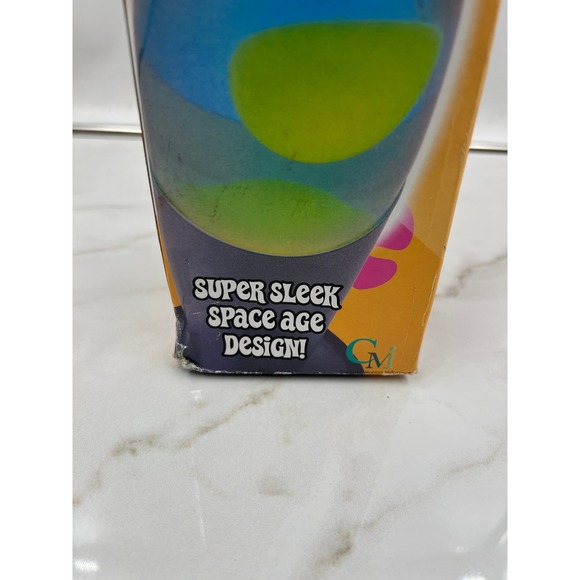Disco Fever Motion Lamp 12 1/2 Inch Mini Groovy Glowing Action Super Sleek - Picture 3 of 11